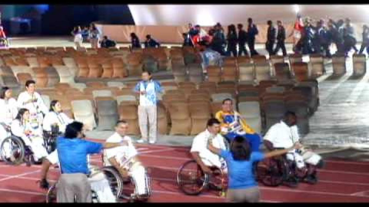 Opening Ceremony 2011 Parapan American Games