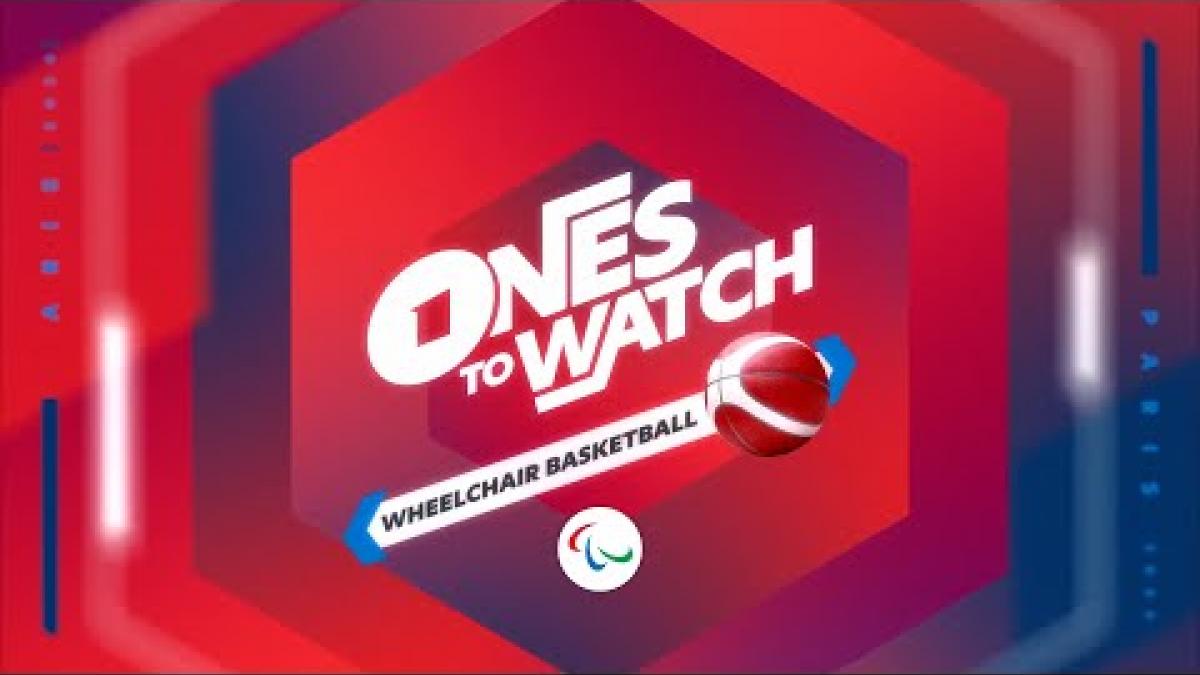 Thumbnail of a video about wheelchair basketball with text that reads "Ones to Watch: Wheelchair Basketball".