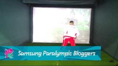 Mihovil Spanja - Our golf training, Paralympics 2012